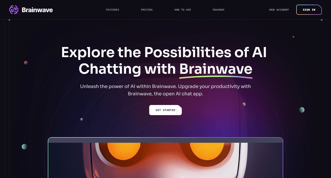 Brainwave AI Landing Page