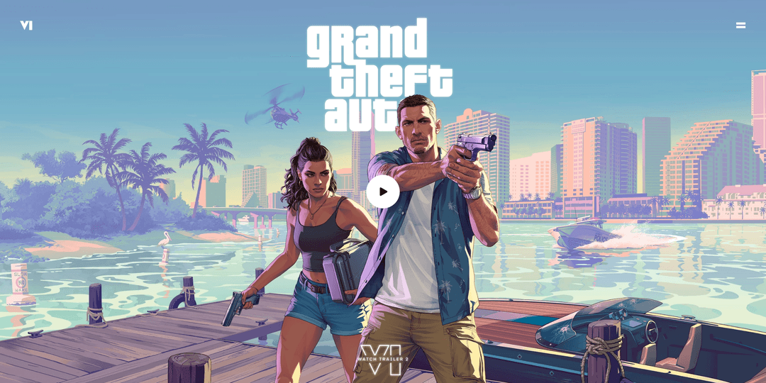 GTA VI Landing Page